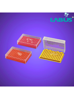 PL PCR TUBE RACK WITH HINGES - AUTOCLAVABLE